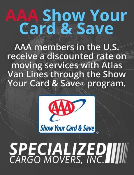 AAA receive a discount on your move